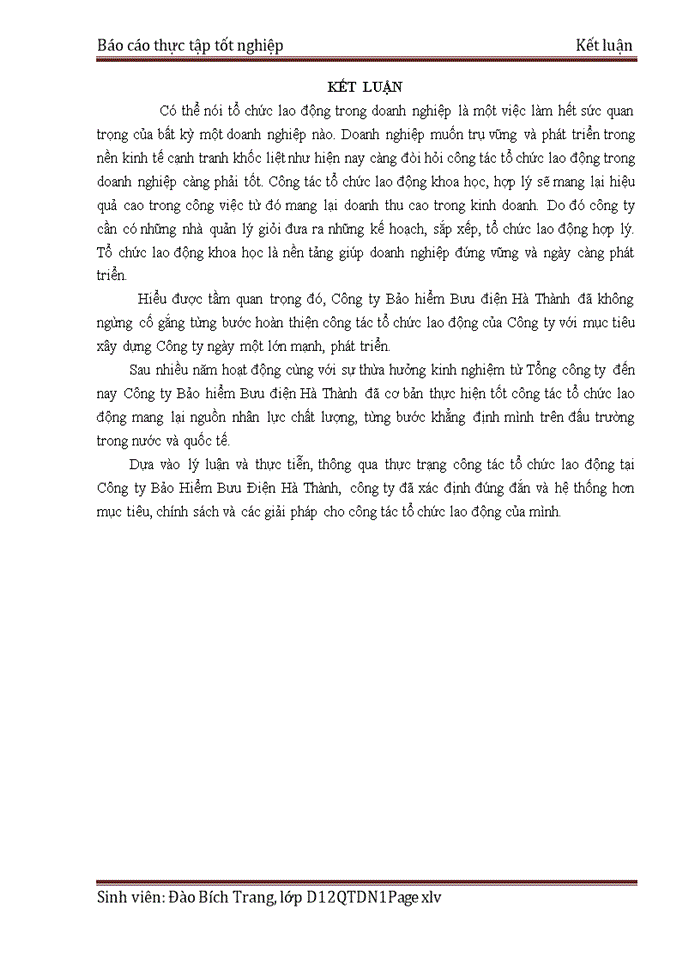 image for page Báo cáo Công Ty Bảo Hiểm Bưu Điện Hà Thành