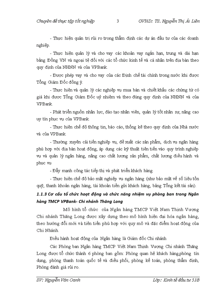 image for page Hoàn thiện công tác đánh giá rủi ro trong thẩm định dự án đầu tư tại ngân hàng TMCổ phần Việt Nam Thịnh Vượng chi nhánh Thăng Long