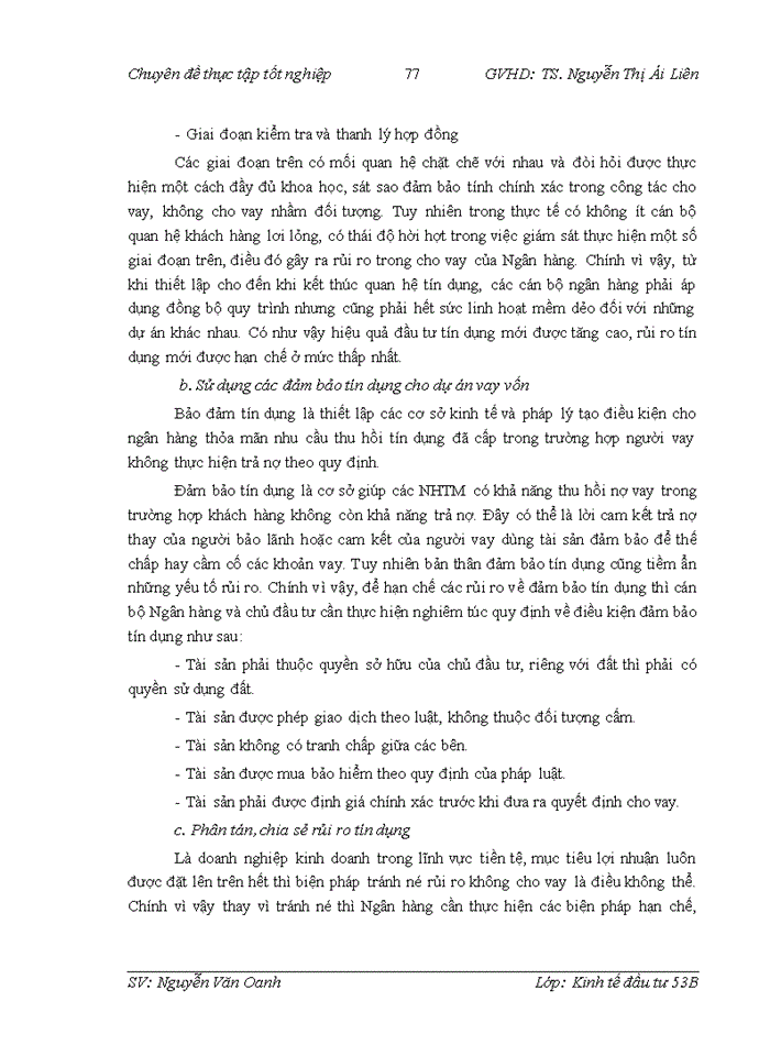 image for page Hoàn thiện công tác đánh giá rủi ro trong thẩm định dự án đầu tư tại ngân hàng TMCổ phần Việt Nam Thịnh Vượng chi nhánh Thăng Long