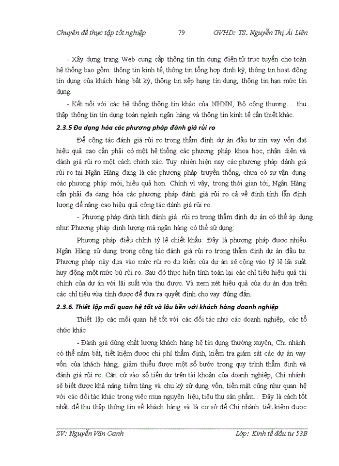 image for page Hoàn thiện công tác đánh giá rủi ro trong thẩm định dự án đầu tư tại ngân hàng TMCổ phần Việt Nam Thịnh Vượng chi nhánh Thăng Long