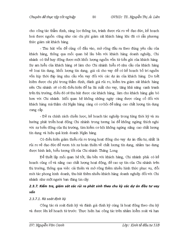 image for page Hoàn thiện công tác đánh giá rủi ro trong thẩm định dự án đầu tư tại ngân hàng TMCổ phần Việt Nam Thịnh Vượng chi nhánh Thăng Long