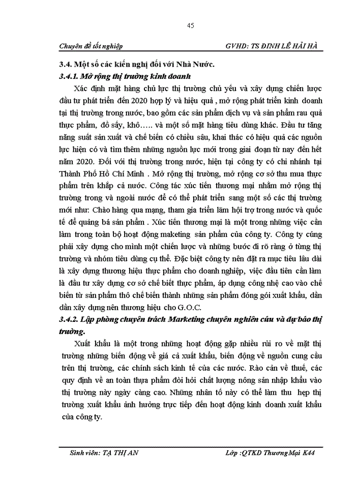 image for page HOẠT ĐỘNG XUẤT KHẨU CÁC MẶT HÀNG THỰC PHẨM CỦA CÔNG TY CỔ PHẦN CHẾ BIẾN THỰC PHẨM XUẤT KHẨU G O C