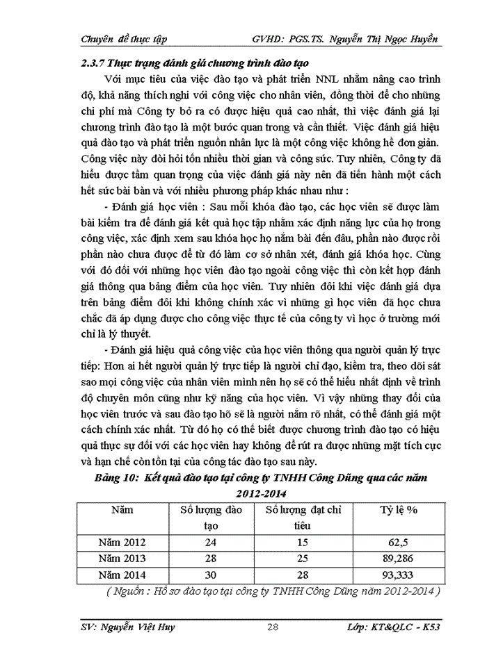 image for page Đào tạo và phát triển nguồn nhân lực tại công ty Trách nhiệm hữu hạn Công Dũng