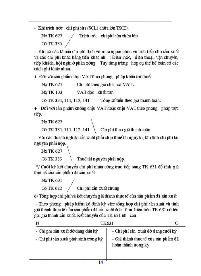 image for page Hoµn thiÖn kÕ to n chi phÝ s n xuÊt vµ tÝnh gi thµnh s n phÈm trong doanh nghiÖp s n xuÊt