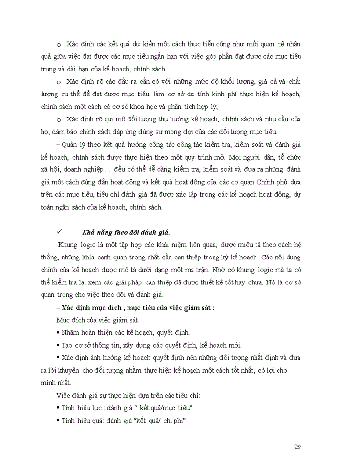 image for page Lý thuyết về phương pháp khung logic