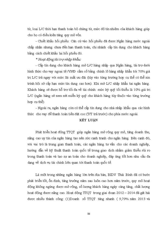 image for page ThS Phát triển thị trường dịch vụ thanh toán quốc tế của ngân hàng thương mại cổ phần Đầu tư và Phát triển Việt Nam - Chi nhánh Thái Bình