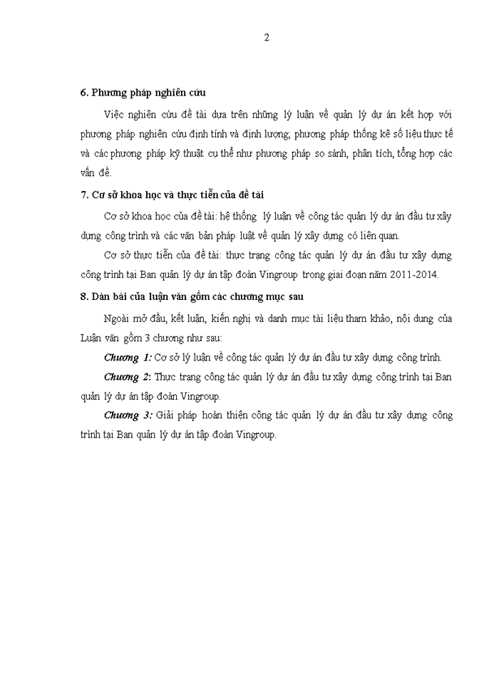image for page HOÀN THIỆN CÔNG TÁC QUẢN LÍ DỰ ÁN ĐẦU TƯ XÂY DỰNG TẠI BAN QUẢN LÍ DỰ ÁN TẬP ĐOÀN VINGROUP