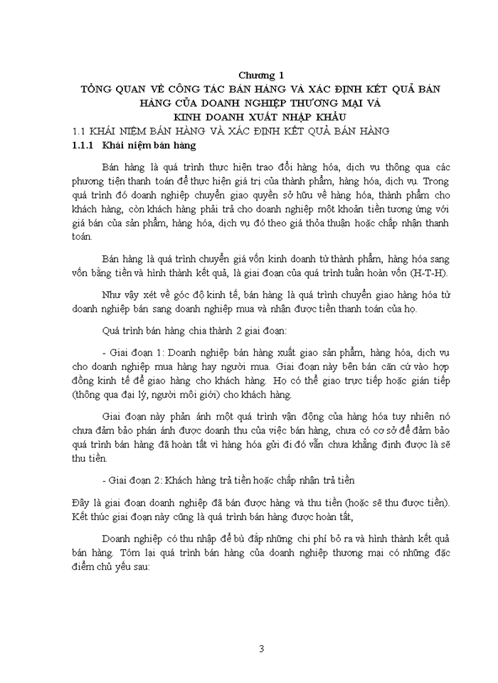 image for page Tổ chức hạch toán bán hàng và xác định kết quả bán hàng ở công ty Xuất nhập khẩu và Đầu tư