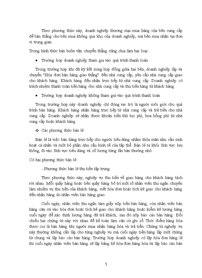 image for page Tổ chức hạch toán bán hàng và xác định kết quả bán hàng ở công ty Xuất nhập khẩu và Đầu tư