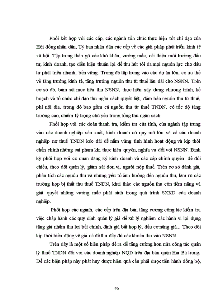 image for page TĂNG CƯỜNG QUẢN LÝ NHÀ NƯỚC CỦA CHI CỤC THUẾ QUẬN HAI BÀ TRƯNG ĐỐI VỚI THUẾ THU NHẬP DOANH NGHIỆP CỦA CÁC DOANH NGHIỆP NGOÀI QUỐC DOANH