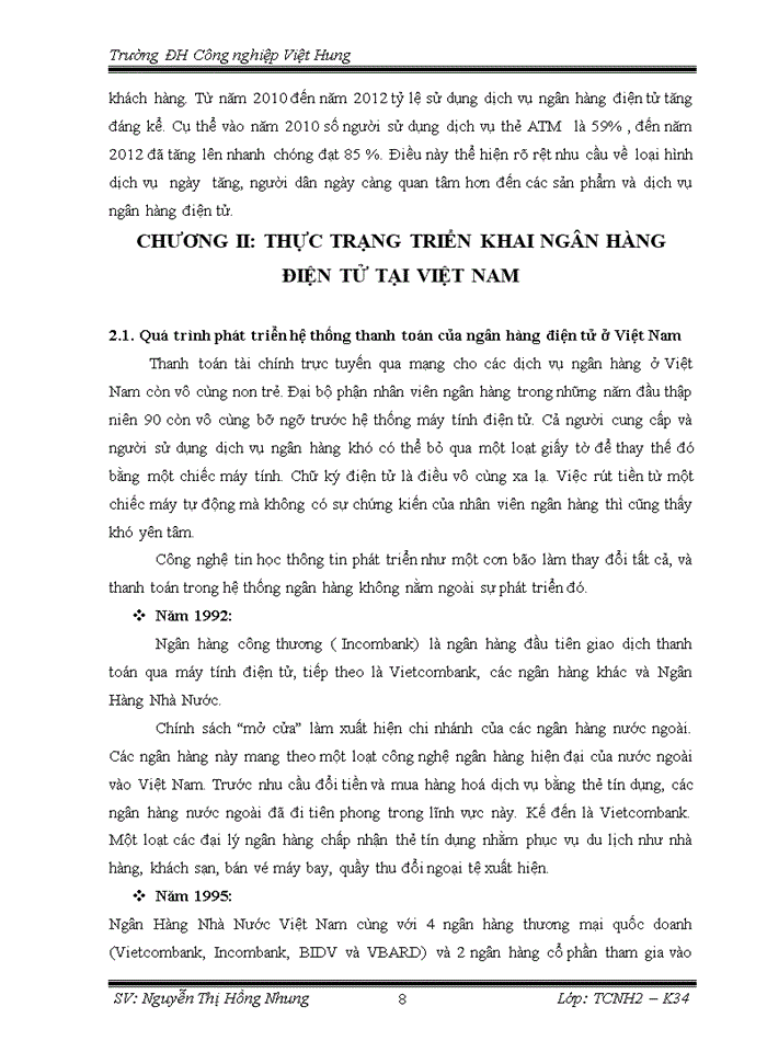 image for page Ngân hàng điện tử tại Việt Nam Thực trạng và giải pháp