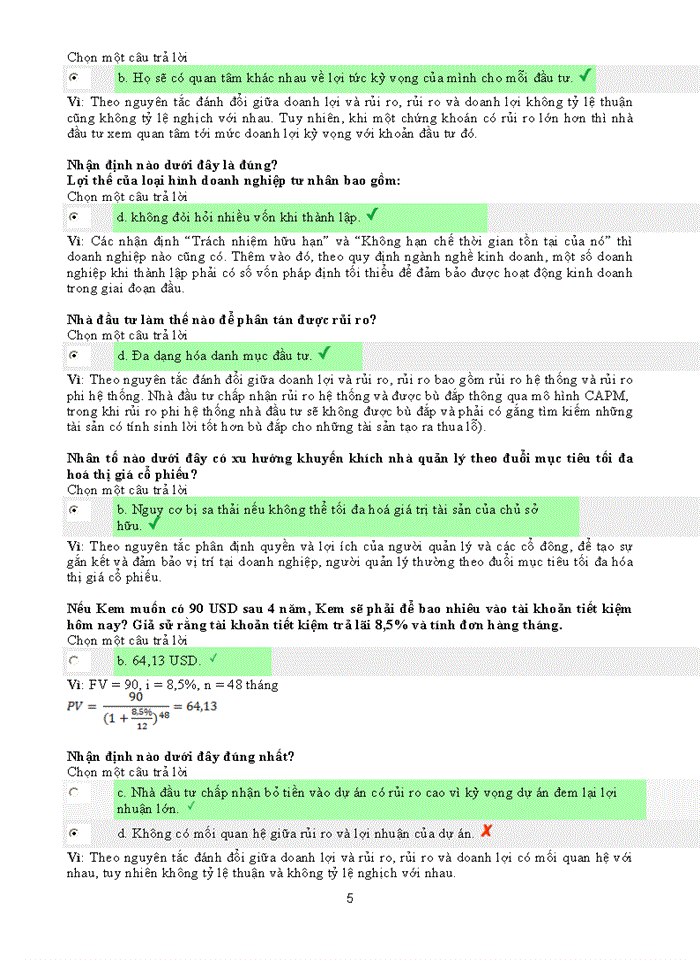 image for page TRẮC NGHIỆM QUẢN TRỊ TÀI CHÍNH