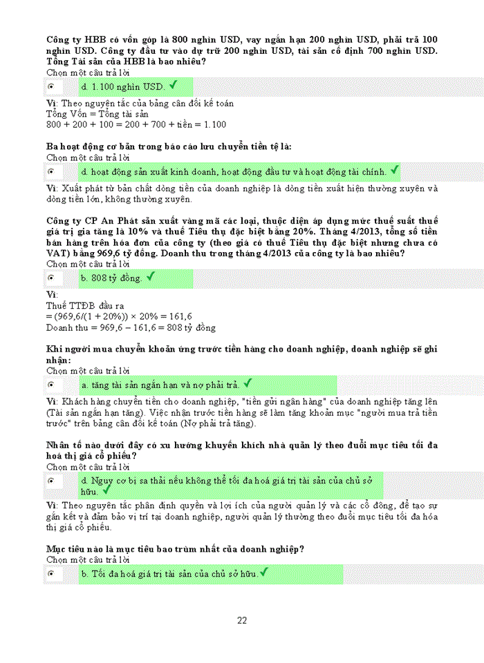 image for page TRẮC NGHIỆM QUẢN TRỊ TÀI CHÍNH