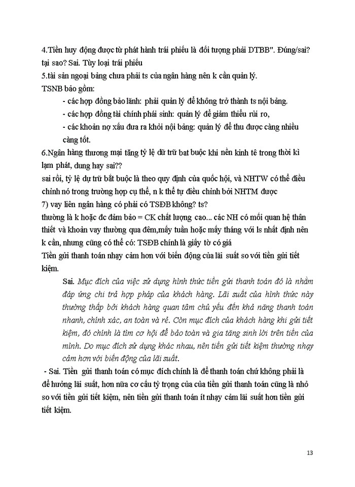 image for page TỔNG HỢP TRẮC NGHIỆM NHÂN HÀNG THƯƠNG MẠI