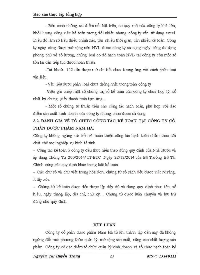 image for page Tổ chức bộ máy kế toán và hệ thống kế toán tại Công ty cổ phần dược phẩm Nam Hà