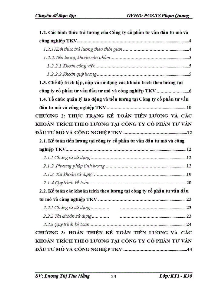 image for page Hoàn thiện kế toán tiền lương và các khoản trích theo lương tại Công ty Cổ phần Tư vấn Đầu tư Mỏ và Công nghiệp - TKV