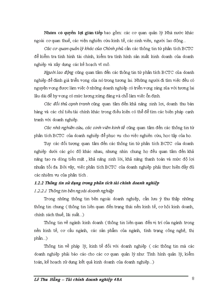 image for page Phân tích tình hình tài chính của Tổng công ty vận tải thủy