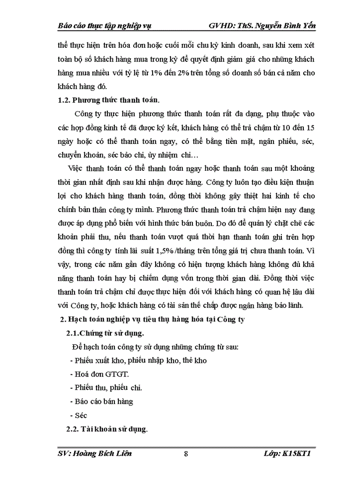image for page Hoàn thiện kế toán nghiệp vụ tiêu thụ hàng hoá và thành phẩm tại công ty Trách nhiệm hữu hạn Chí Sơn Phương