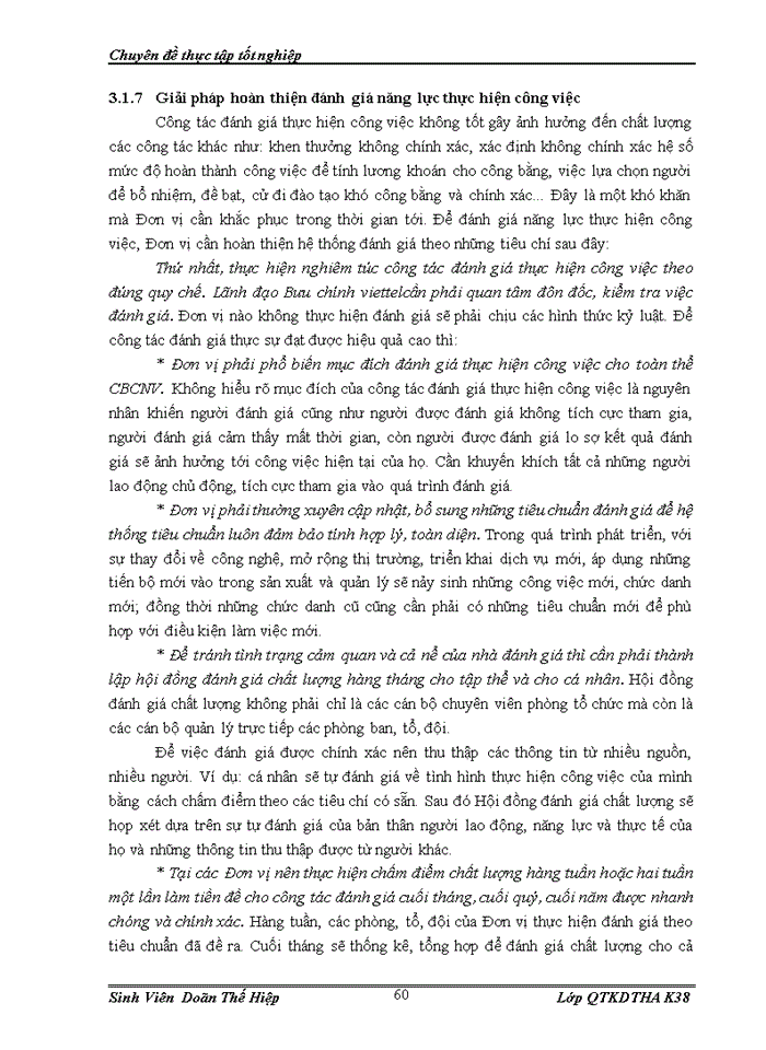 image for page Giải pháp hoàn thiện quản trị nhân lực tại Công ty cổ phần Bưu Chính Viettel