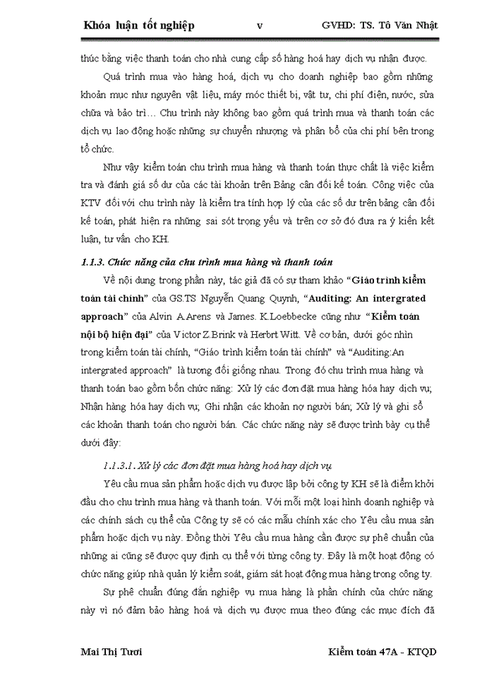 image for page Hoàn thiện quy trình kiểm toán chu trình mua hàng và thanh toán trong kiểm toán Báo cáo tài chính do Công ty Trách nhiệm hữu hạn Deloitte Việt Nam thực hiện