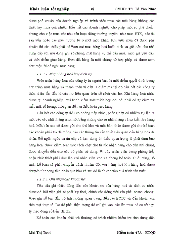 image for page Hoàn thiện quy trình kiểm toán chu trình mua hàng và thanh toán trong kiểm toán Báo cáo tài chính do Công ty Trách nhiệm hữu hạn Deloitte Việt Nam thực hiện
