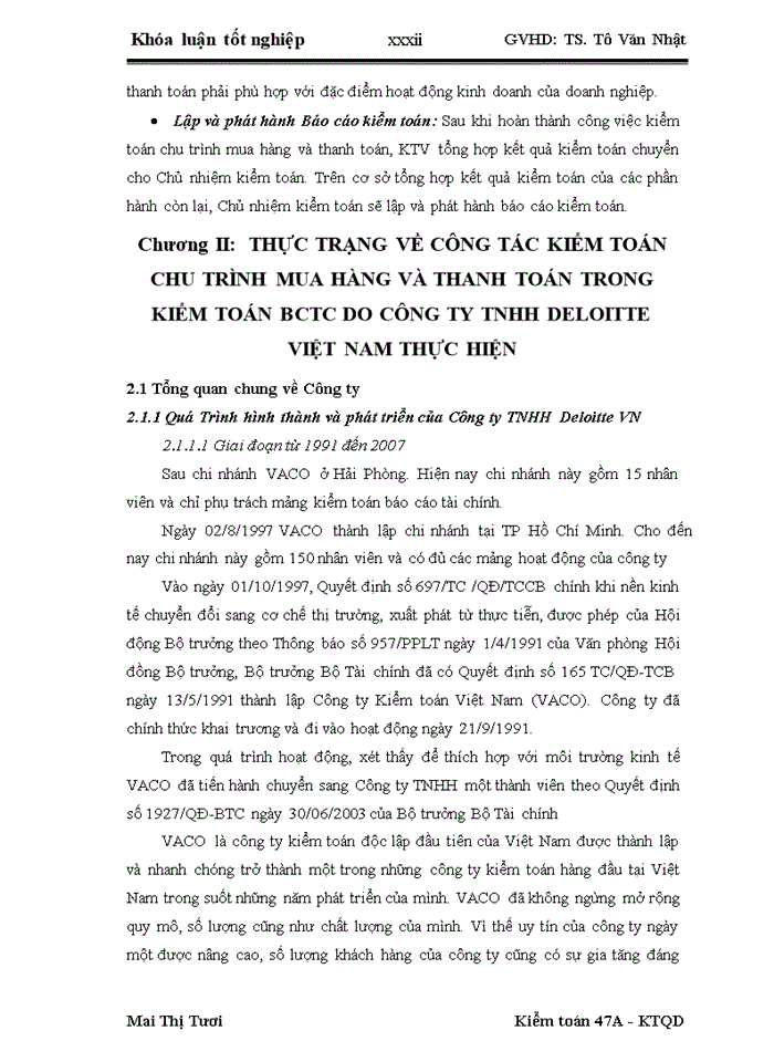 image for page Hoàn thiện quy trình kiểm toán chu trình mua hàng và thanh toán trong kiểm toán Báo cáo tài chính do Công ty Trách nhiệm hữu hạn Deloitte Việt Nam thực hiện