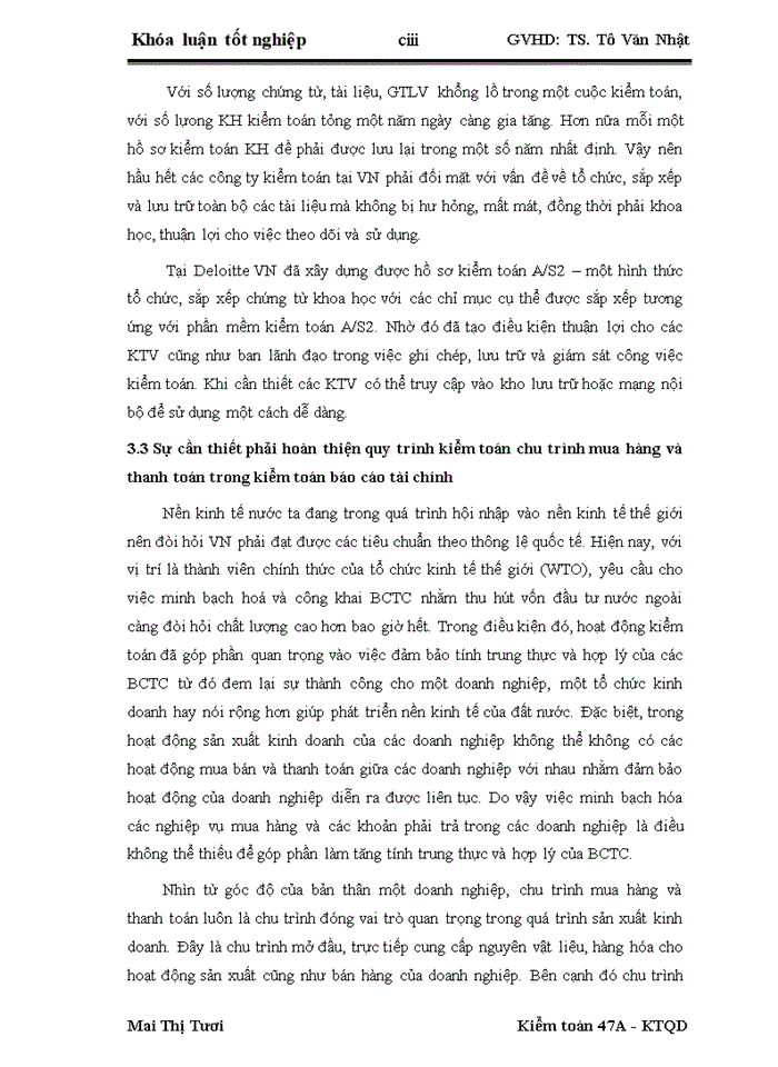 image for page Hoàn thiện quy trình kiểm toán chu trình mua hàng và thanh toán trong kiểm toán Báo cáo tài chính do Công ty Trách nhiệm hữu hạn Deloitte Việt Nam thực hiện