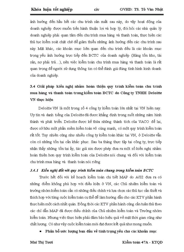 image for page Hoàn thiện quy trình kiểm toán chu trình mua hàng và thanh toán trong kiểm toán Báo cáo tài chính do Công ty Trách nhiệm hữu hạn Deloitte Việt Nam thực hiện