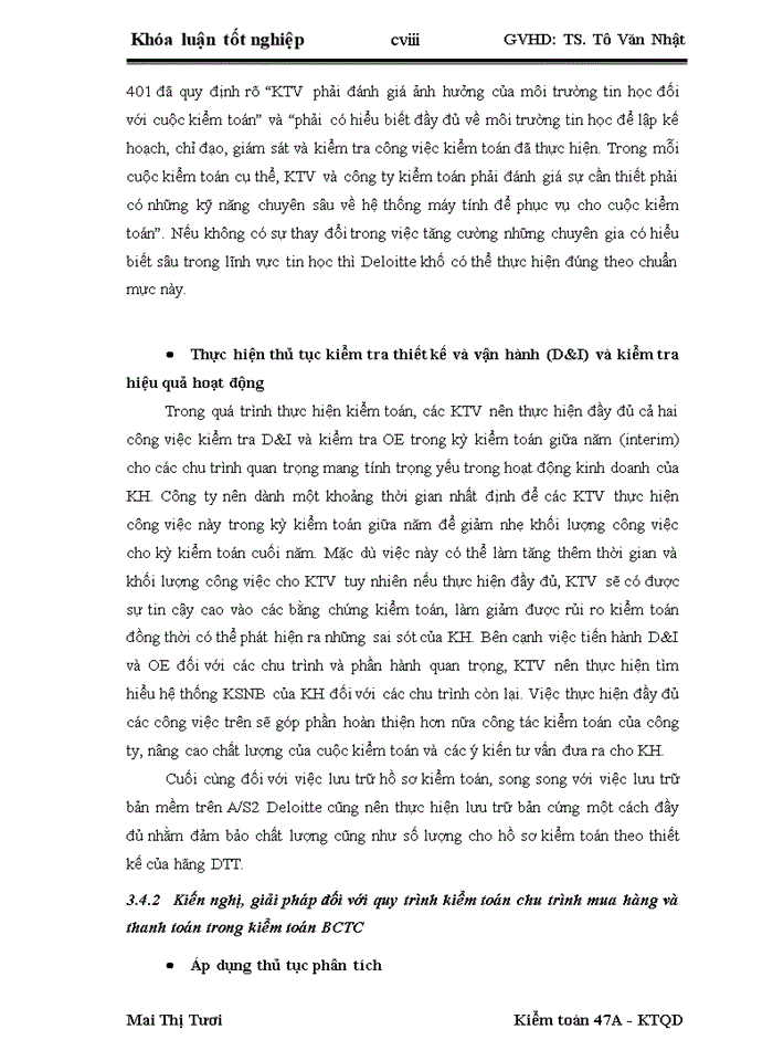 image for page Hoàn thiện quy trình kiểm toán chu trình mua hàng và thanh toán trong kiểm toán Báo cáo tài chính do Công ty Trách nhiệm hữu hạn Deloitte Việt Nam thực hiện