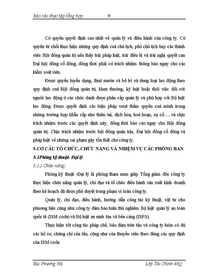 image for page Báo cáo Công ty cổ phần vận tải và thương mại