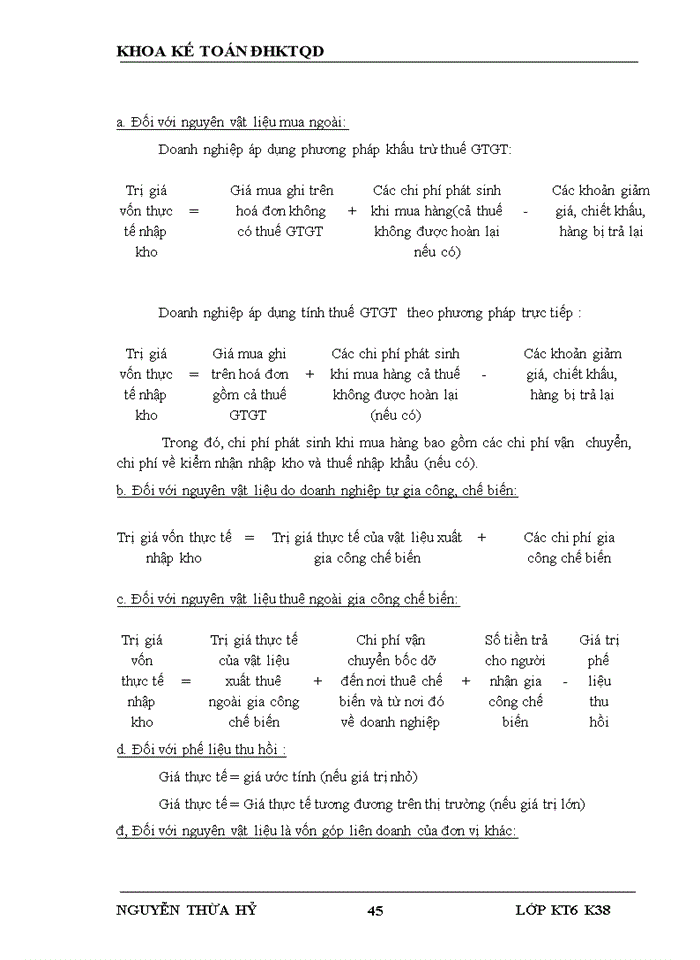 image for page Hoàn thiện kế toán nguyên vật liệu tại Công ty cổ phần tư vấn và đầu tư phát triển hạ tầng Mỹ Đình