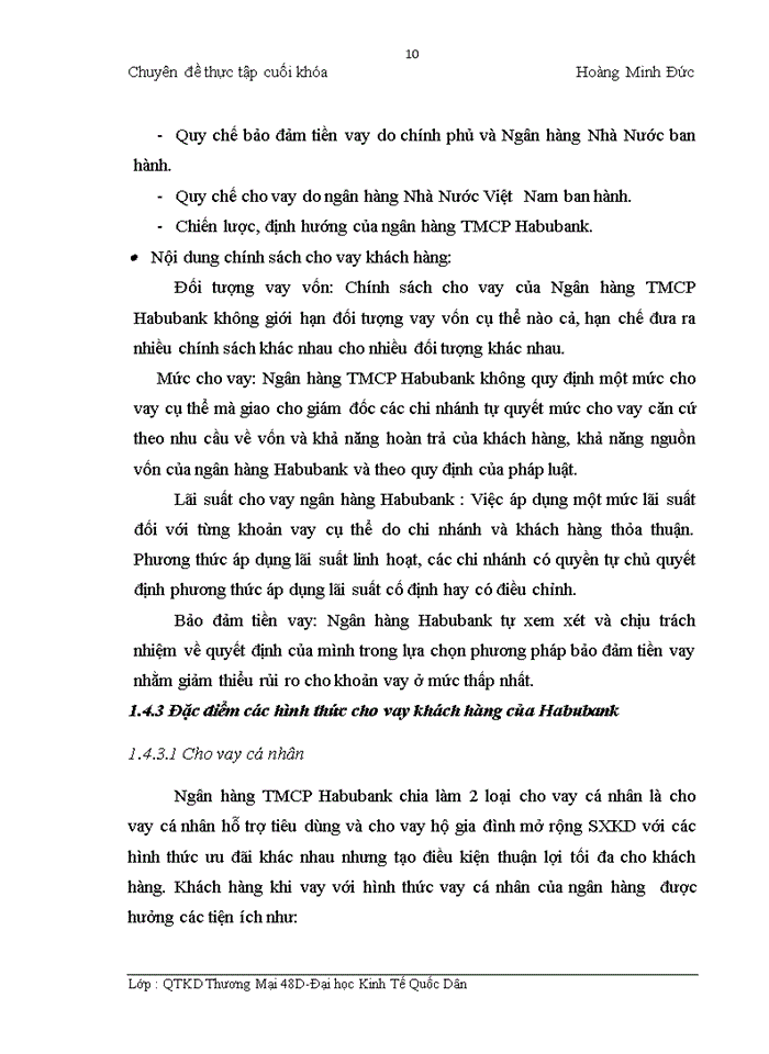 image for page Một số giải pháp nhằm hạn chế rủi ro tín dụng trong hoạt động cho vay của ngân hàng TMCổ phần nhà Hà Nội Habubank
