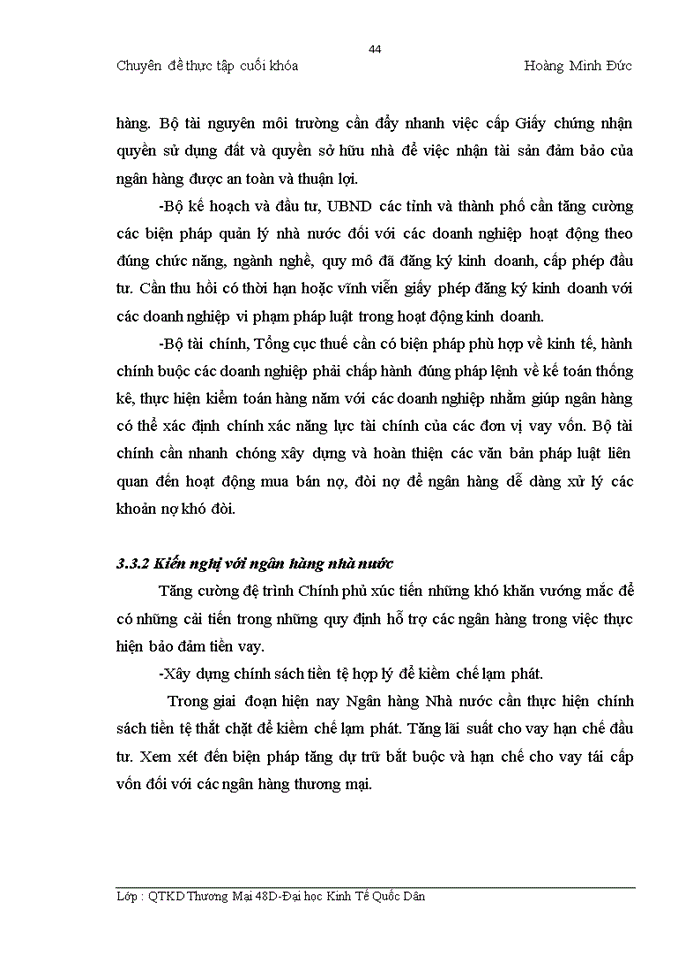 image for page Một số giải pháp nhằm hạn chế rủi ro tín dụng trong hoạt động cho vay của ngân hàng TMCổ phần nhà Hà Nội Habubank