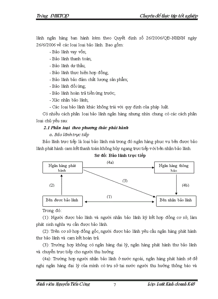 image for page Cơ sở pháp lý về bảo lãnh ngân hàng và thực tiễn áp dụng tại Ngân hàng TMCổ phần Hàng Hải Việt Nam Chi nhánh Trường Chinh