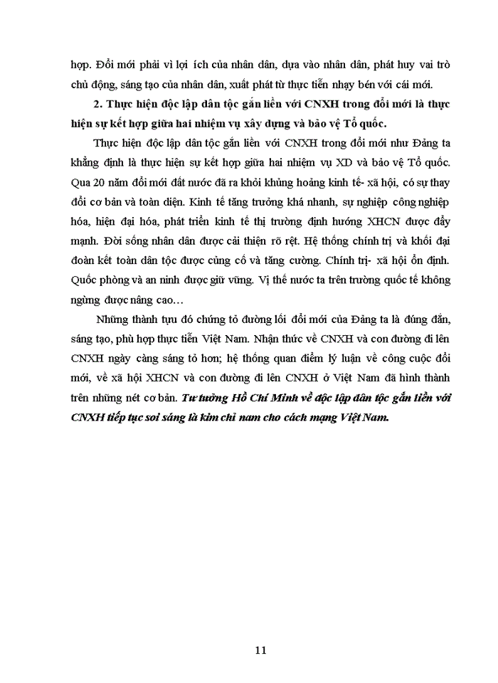 image for page Tư tưởng Nước độc lập dân được tự do đồng bào ai cũng có cơm ăn áo mặc ai cũng được học hành