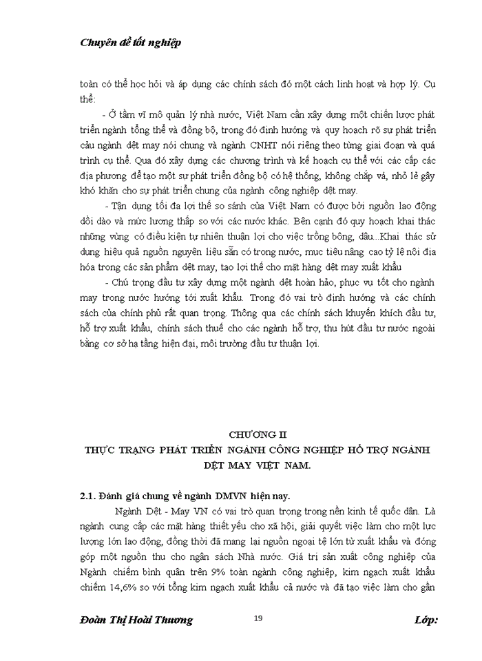 image for page Giải pháp phát triển ngành công nghiệp hỗ trợ ngành dệt may Việt Nam đến năm 2020