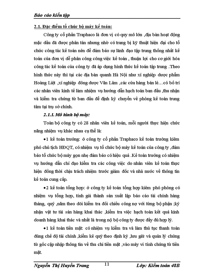 image for page Báo cáo TỔNG QUAN VỀ CÔNG TY CỔ PHẦN DƯỢC TRAPHACO