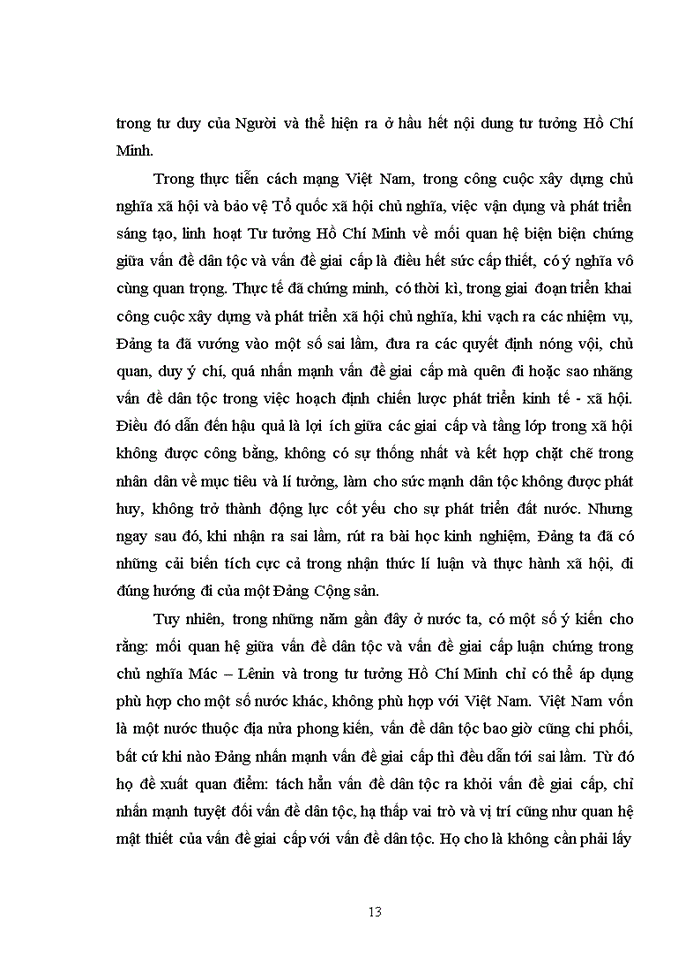 image for page Tư tưởng Biện chứng giữa vấn đề dân tộc và vấn đề giai cấp trong Tư tưởng Hồ Chí Minh