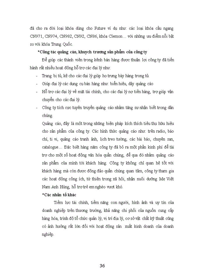 image for page Giải pháp marketing nhằm duy trì và mở rộng thị trường sản phẩm nội địa cho công ty khóa Việt Tiệp