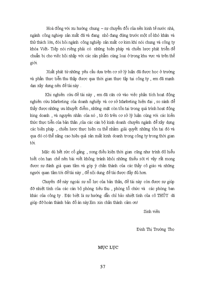 image for page Giải pháp marketing nhằm duy trì và mở rộng thị trường sản phẩm nội địa cho công ty khóa Việt Tiệp