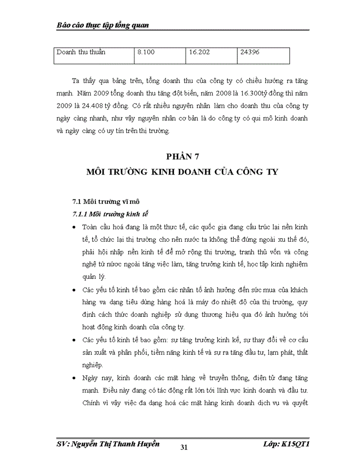 image for page Báo cáo Khái quát chung về công ty viễn thông Viettel