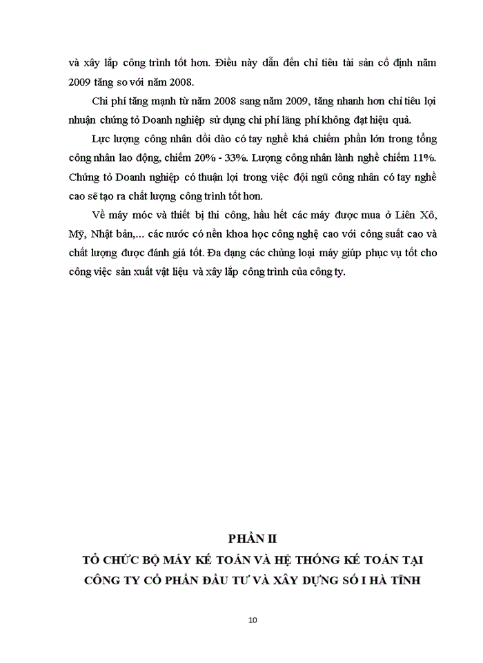 image for page Báo cáo CÔNG TY CỔ PHẦN ĐẦU TƯ VÀ XÂY DỰNG SỐ I HÀ TĨNH