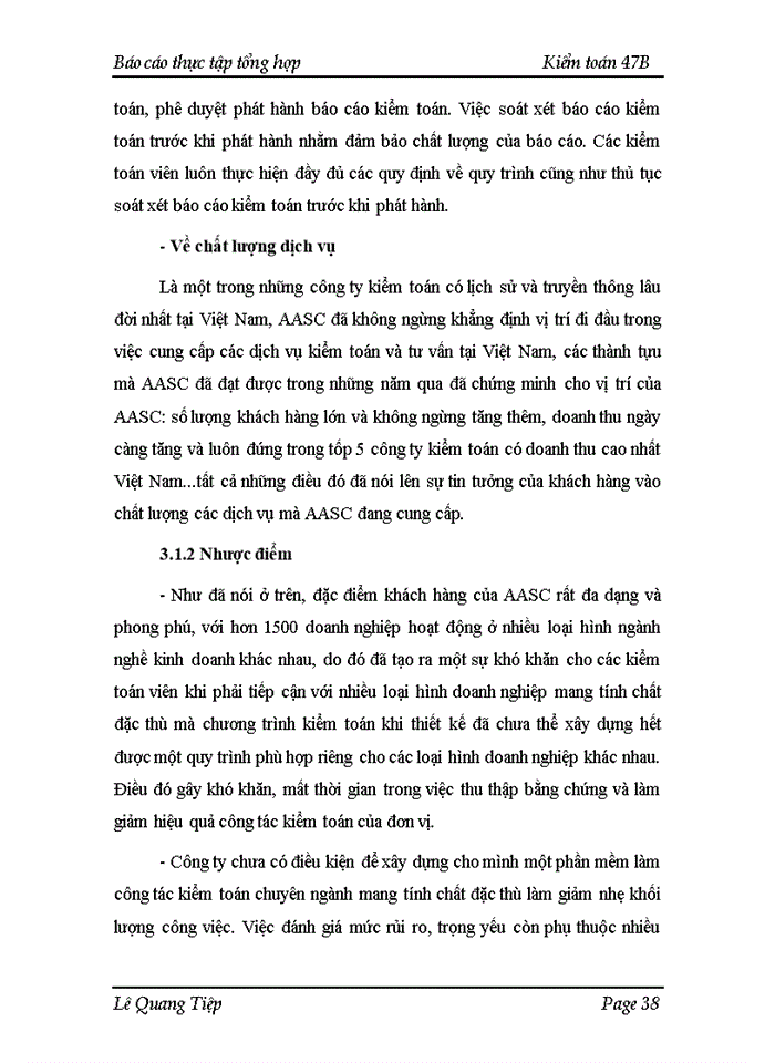 image for page Tổng quan về Công ty Trách nhiệm hữu hạn Dịch vụ Tư vấn Tài chính Kế toán và Kiểm toán AASC