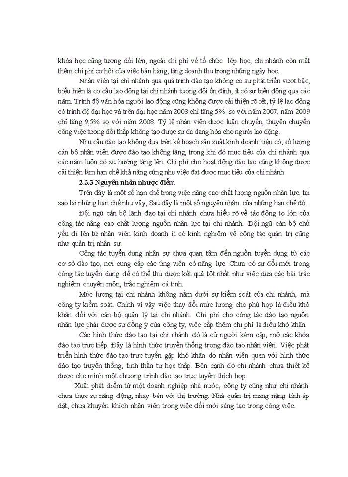 image for page Nâng cao chất lượng nguồn nhân lực tại công ty cổ phần BVTV Saigon chi nhánh Hà Nội