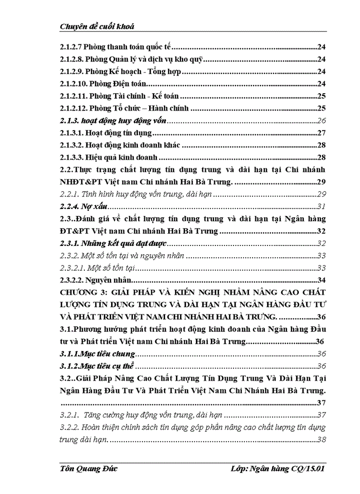 image for page Giải pháp nhằm nâng cao chất lượng tín dụng trung và dài hạn tại Ngân hàng Đầu tư và Phát triển Việt Nam Chi nhánh Hai Bà Trưng