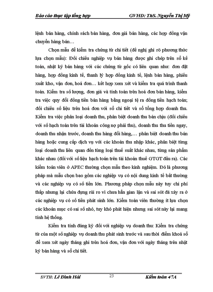 image for page Báo cáo Tổng quan về Công ty Trách nhiệm hữu hạn Kiểm toán và tư vấn APEC