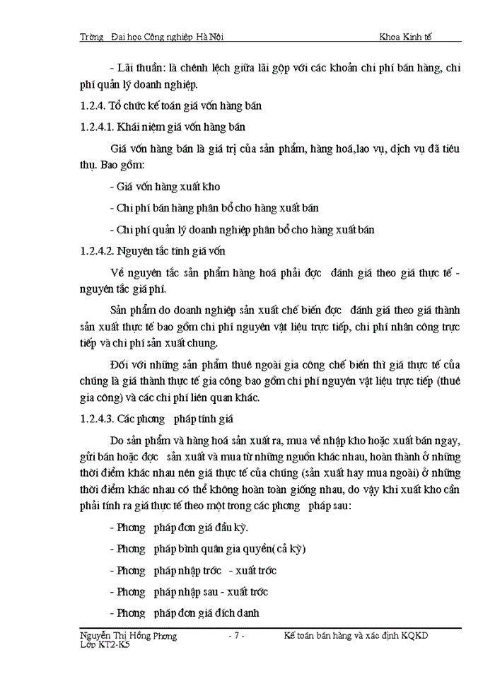 image for page Hoµn thiÖn kÕ to n b n hµng vµ x c Þnh kÕt qu b n hµng t i C ng ty Trách nhiệm hữu hạn Thương mại DV Thñy Qu n