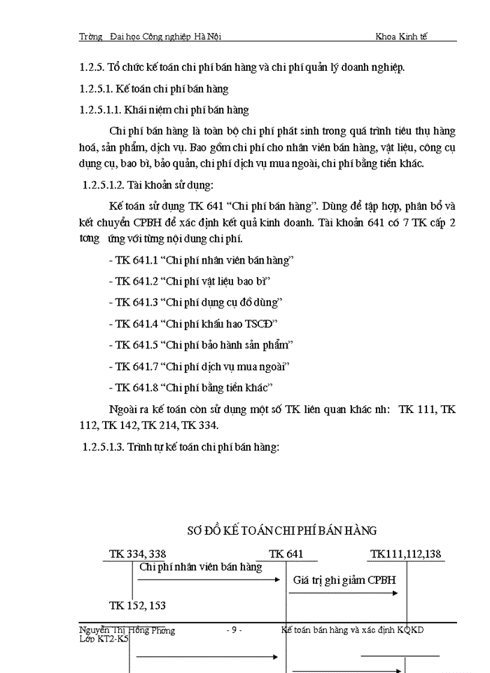 image for page Hoµn thiÖn kÕ to n b n hµng vµ x c Þnh kÕt qu b n hµng t i C ng ty Trách nhiệm hữu hạn Thương mại DV Thñy Qu n