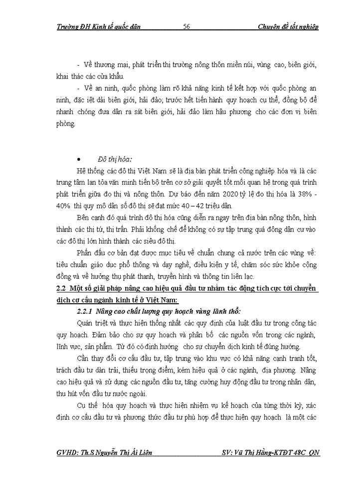 image for page Tác động của đầu tư đến chuyển dịch cơ cấu ngành kinh tế tại Việt Nam