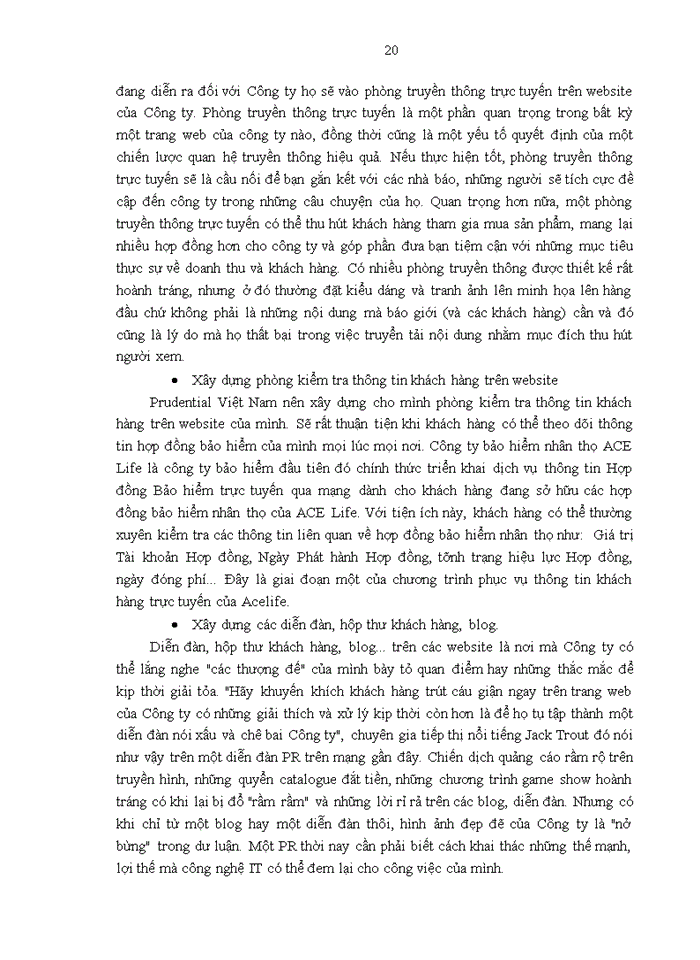 image for page Một số giải pháp nhằm nâng cao hiệu quả hoạt động PR của công ty bảo hiểm nhân thọ Prudential Việt Nam tại thị trường Việt Nam